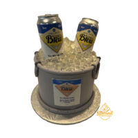 Beer Bucket Theme Cake