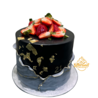 Black Fruit Finesse Cake