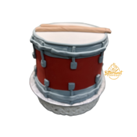 Drummer Theme Cake