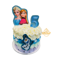 Elsa Theme Cake 1