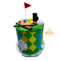 Golf Theme Cake