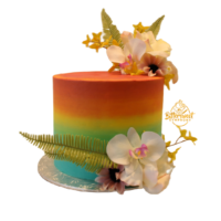 Hawaii Theme Cake