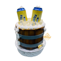 Iced Tea Barrel Theme Cake