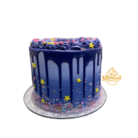 Purple Theme Cake