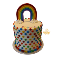 Rainbow Delight Cake