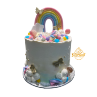 Rainbow Theme Cake