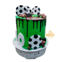 Soccer Theme Cake (1)