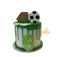 Soccer Theme Cake