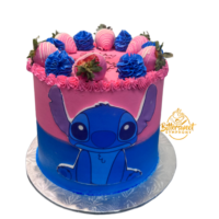 Stitch Theme Cake