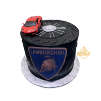 Supercar Theme Cake