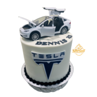 Tesla Theme Cake