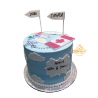 Travel Theme Cake