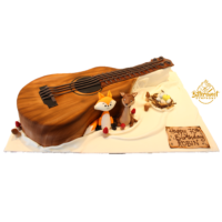 3D Ukulele Cake