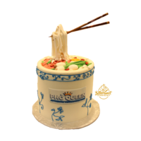 Pho Bowl Theme Cake