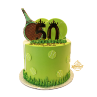 Tennis Theme Cake