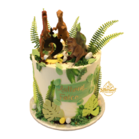 Dinosaur Theme Cake