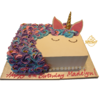 Unicorn Slab Cake